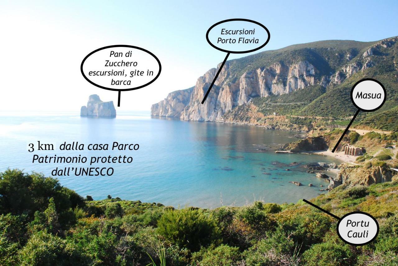 Il Dolce Risveglio Tanca Piras Villa Nebida Exterior foto